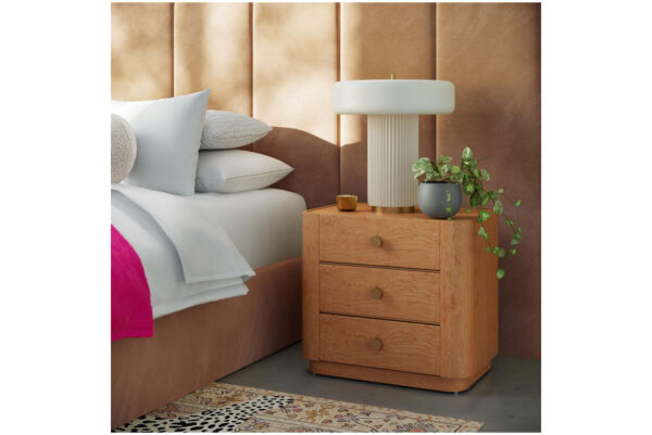 Abigail Birdseye Maple Nightstand Natural - Image 2