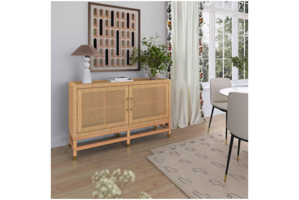 Amara Woven Rattan Buffet Natural - Image 2