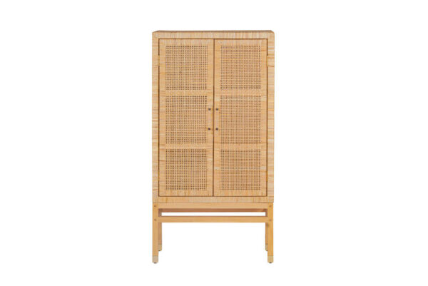 Amara Woven Rattan Cabinet Natural - Image 3