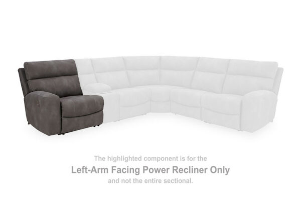 Next gen Durapella Slate Laf Zero Wall Power Recliner