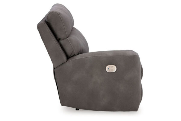 Next gen Durapella Slate Laf Zero Wall Power Recliner - Image 5