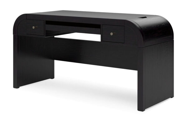 Rowanbeck Black Home Office Desk - Image 2