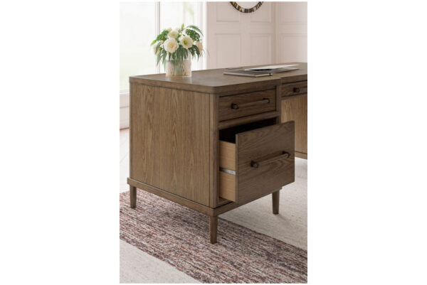 Roanhowe Brown Home Office Desk - Image 10