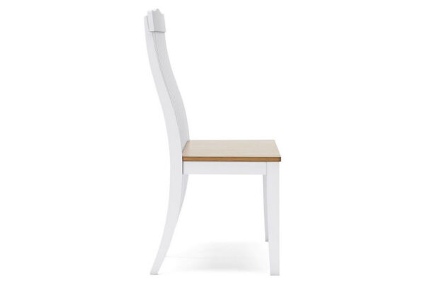 Ashbryn White / Natural Double Dining Chair - Image 6