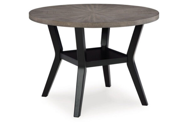 Corloda Black / Gray Round Drm Table Set (Set of 5) - Image 4