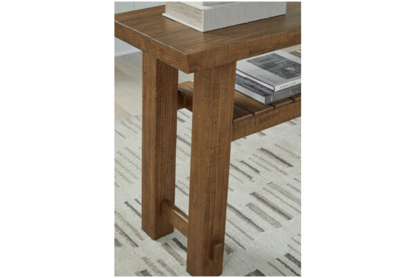 Mackifeld Warm Brown Sofa Table - Image 4