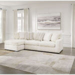 Chessington Ivory 2 Piece Sectional With Laf Corner Chaise