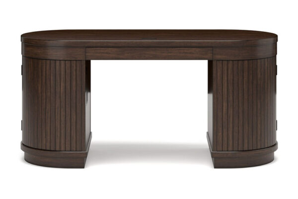 Korestone Warm Brown Home Office Desk - Image 3