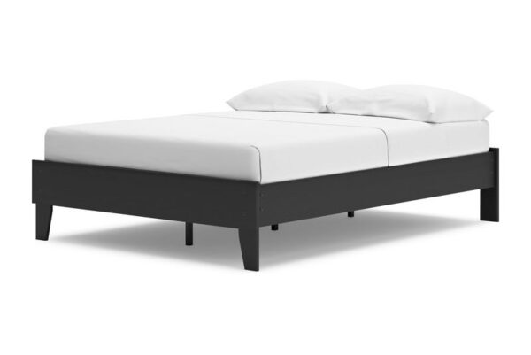 Socalle Black Full Platform Bed - Image 3