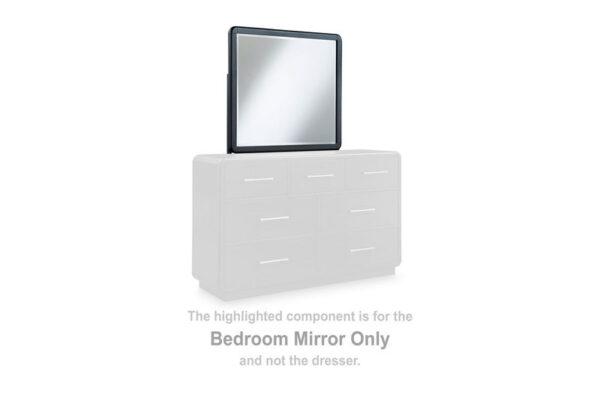 Rowanbeck Black Bedroom Mirror - Image 2