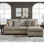 Stonemeade Taupe 3 Pc. Sofa Chaise, Chair And A Half, Ottoman