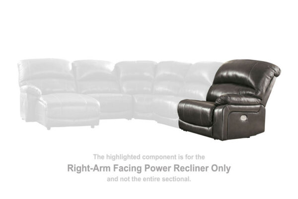 Hallstrung Gray Raf Zero Wall Power Recliner