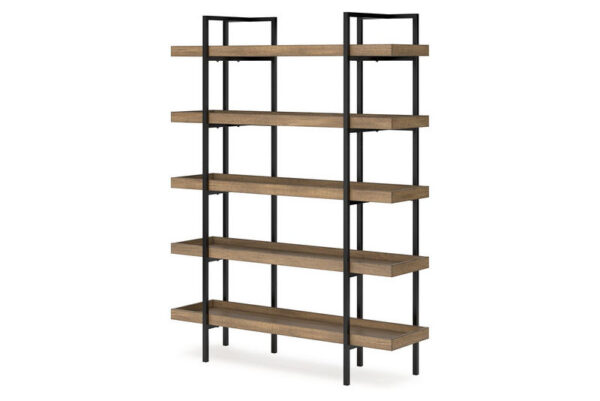 Montia Light Brown Bookcase - Image 3