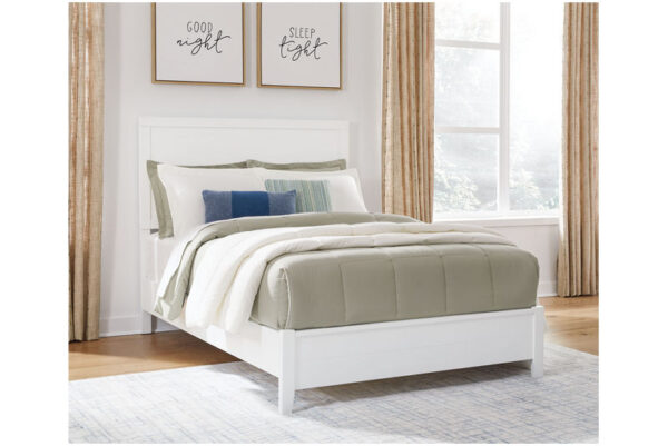 Binterglen White Full Panel Bed - Image 3