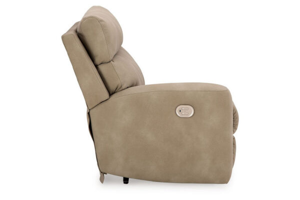 Next gen Durapella Sand Laf Zero Wall Power Recliner - Image 4