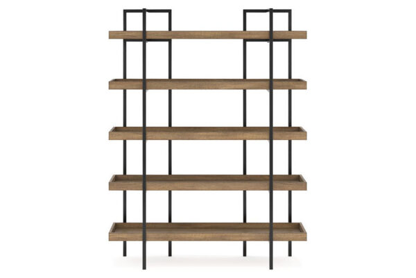 Montia Light Brown Bookcase - Image 4