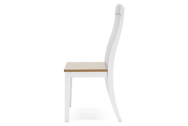 Ashbryn White / Natural Double Dining Chair - Image 5