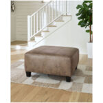 Navi Fossil Oversized Accent Ottoman