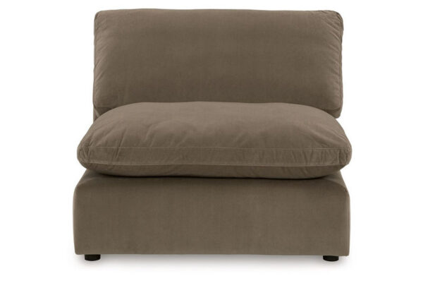 Sophie Cocoa Armless Chair - Image 2